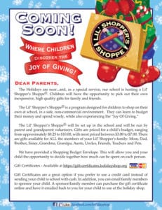 Coming Soon! Letter Example