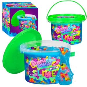 bubble ball bucket scented slime