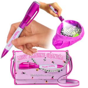 amazing grandma flashlight purse pen