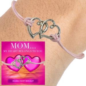 mom my heart belongs to you bracelet