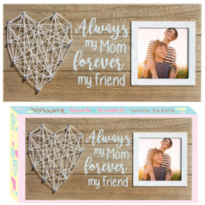 always my mom, forever my friend wooden frame