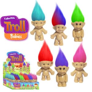 COLLECTIBLE TROLL BABIES (6 ASST.)