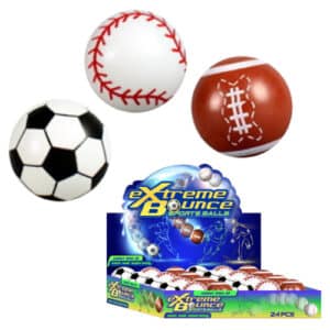 EXTREME BOUNCE SPORT BALLS (3 ASST.)