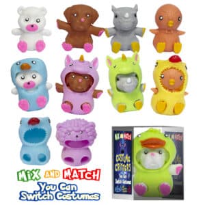 COSTUME CRITTERS (4 ASST.)