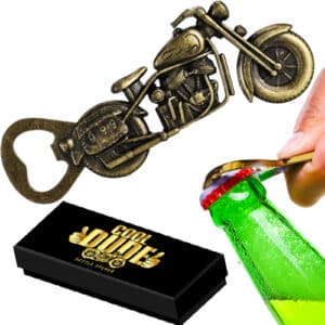 COOL DUDE MOTORCYCLE BOTTLE OPENER