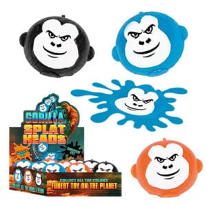 GORILLA SPLAT HEADS