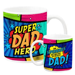 SUPERHERO DAD CERAMIC MUG