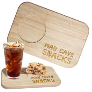 MAN CAVE SNACK TRAY