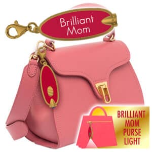 MOM CLIP PURSE LIGHT