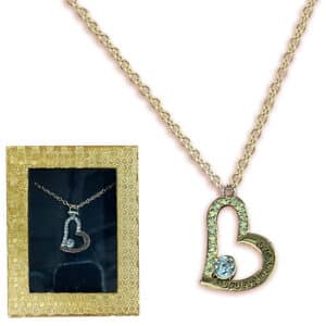 I LOVE YOU GRANDMA HEART NECKLACE