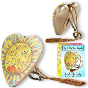 YOU ARE MY SUNSHINE HEART DECORATION