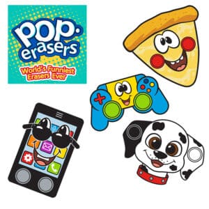 POP FIDGET ERASERS