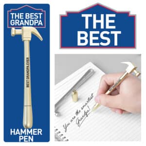 BEST GRANDPA HAMMER PEN