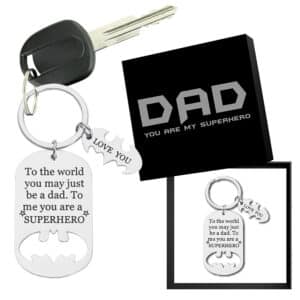 HERO DAD KEYCHAIN