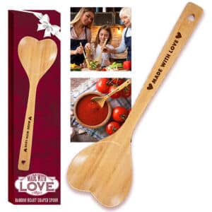 LOVE BAMBOO HEART SPOON