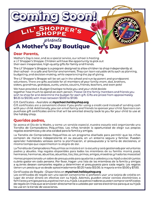 LSS Parentletter MD Bilingual 2023