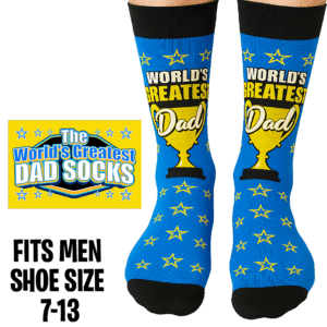 WORLD'S GREATEST DAD SOCKS