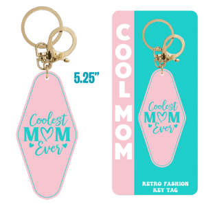 COOLEST MOM KEYTAG
