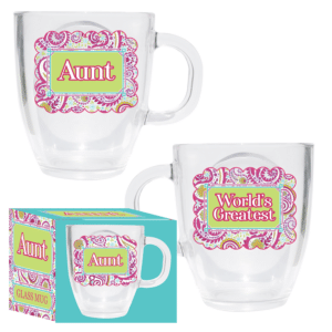 AUNT GLASS MUG
